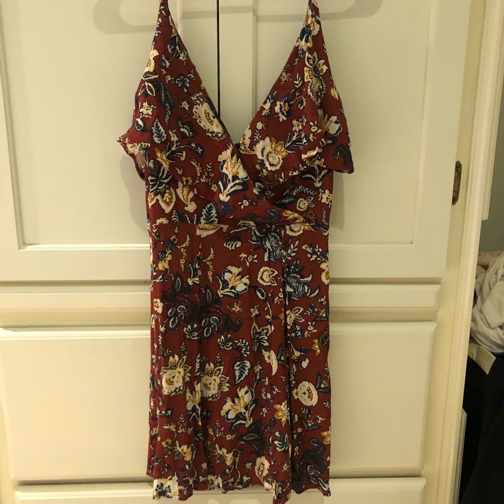 Open back dress